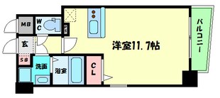 アクアプレイス南堀江の物件間取画像